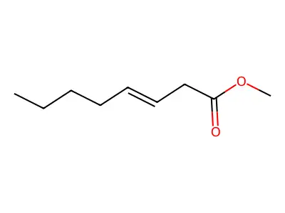 3-辛烯酸甲酯 structure
