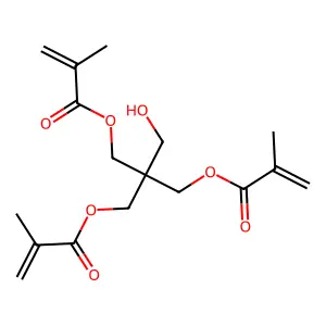 Pentaerythritol trimethacrylate structure