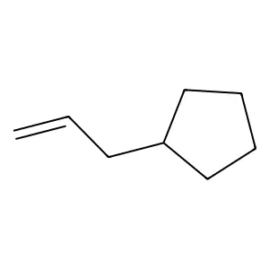 烯丙基环戊烷 structure