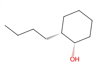 2-Butylcyclohexan-1-ol structure