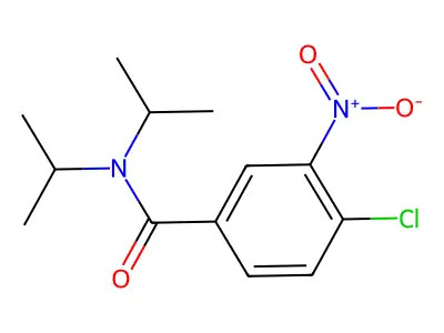 4-Chloro-N,N-diisopropyl-3-nitrobenzamide structure