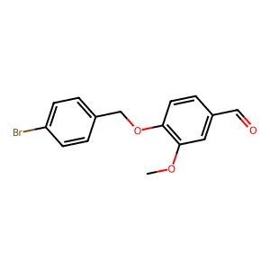 4-[(4-Bromobenzyl)oxy]-3-methoxybenzaldehyde structure