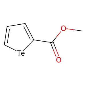 2-Tellurophenecarboxylic acid methyl ester structure