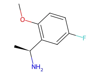 5-Fluoro-2-methoxy-alpha-methylbenzenemethanamine structure