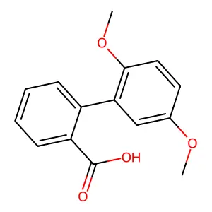2-(2,5-Dimethoxyphenyl)benzoic acid structure