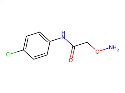 2-(aminooxy)-N-(4-chlorophenyl)acetamide structure