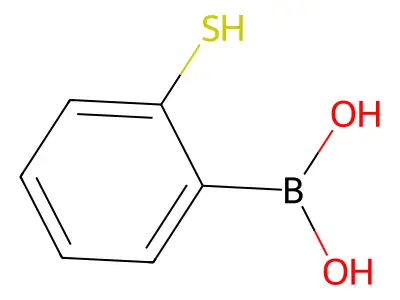 (2-Mercaptophenyl)boronic acid structure