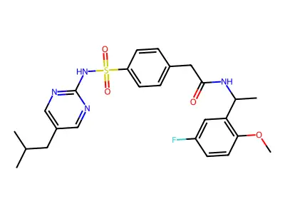 Gliflumide structure