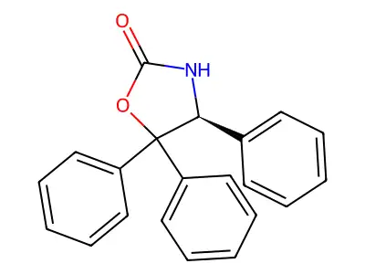 4,5,5-Triphenyloxazolidin-2-one structure