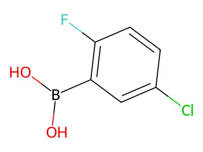 2,4-Difluorophenylboronic acid structure