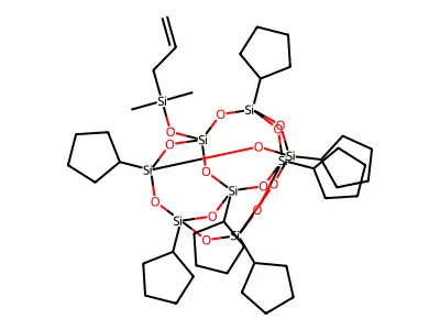 Allyldimethylsilyloxy-POSS&reg; structure