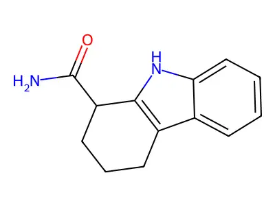 2,3,4,9-tetrahydro-1H-carbazole-1-carboxamide structure