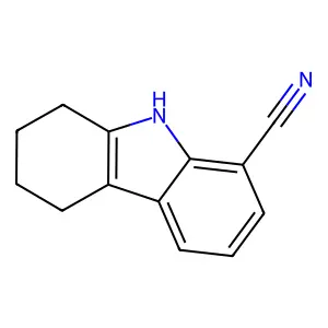 2,3,4,9-tetrahydro-1H-carbazole-8-carbonitrile structure