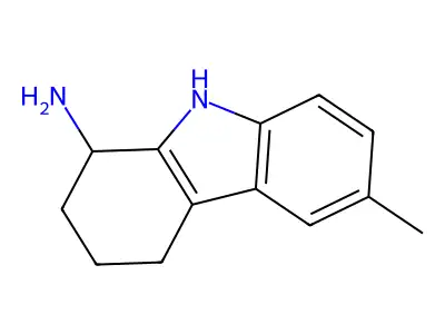 6-methyl-2,3,4,9-tetrahydro-1H-carbazol-1-amine structure