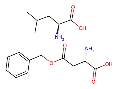 poly(beta-benzyl-L-aspartate-co-L-leucine) structure