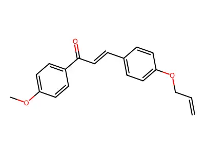 1-(4-Methoxyphenyl)-3-(4-prop-2-enoxyphenyl)prop-2-en-1-one structure