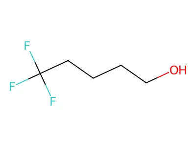 5,5,5-Trifluoropentan-1-ol structure
