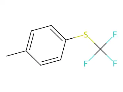 4-(Trifluoromethylthio)toluene structure