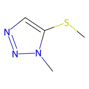 1H-1,2,3-Triazole, 1-methyl-5-methylthio- structure