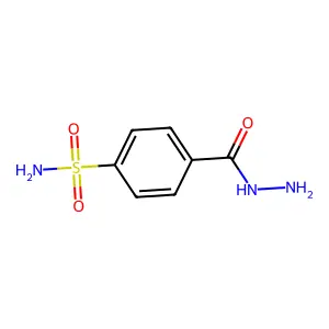 4-(Hydrazinecarbonyl)benzenesulfonamide structure