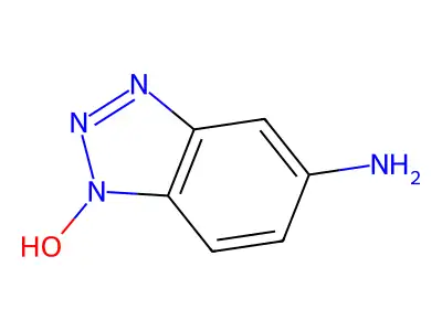 5-amino-1H-1,2,3-benzotriazol-1-ol structure