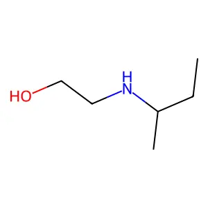 2-[(1-Methylpropyl)amino]ethanol structure