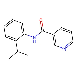 N-(2-异丙基苯基)烟酰胺 structure
