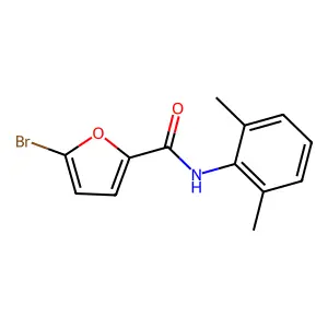 5-bromo-N-(2,6-dimethylphenyl)furan-2-carboxamide structure