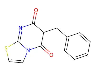 6-Benzyl-[1,3]thiazolo[3,2-a]pyrimidine-5,7-dione structure