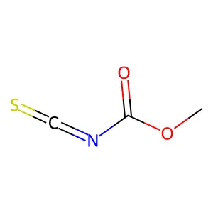 Methoxycarbonyl isothiocyanate structure