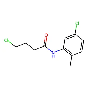 4-chloro-N-(5-chloro-2-methylphenyl)butanamide structure