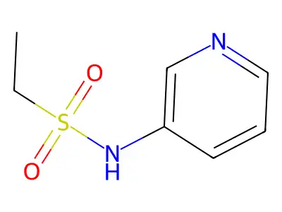 N-(pyridin-3-yl)ethane-1-sulfonamide structure