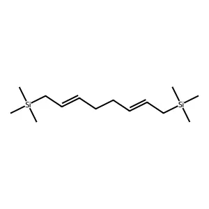 Silane, 2,6-octadiene-1,8-diylbis[trimethyl- structure