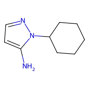 1-环己基-1H-吡唑-5-胺 structure
