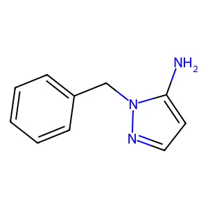 1-苄基-1H-吡唑-5-胺 structure