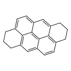 Dibenzo(def,mno)chrysene, 1,2,3,7,8,9-hexahydro- structure