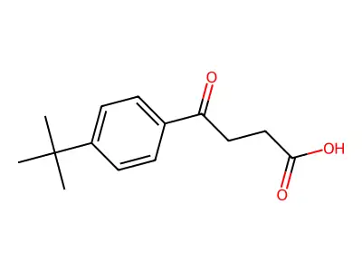 4-(4-Tert-butylphenyl)-4-oxobutanoic acid structure
