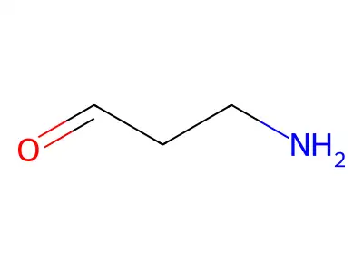 3-氨基丙醛 structure