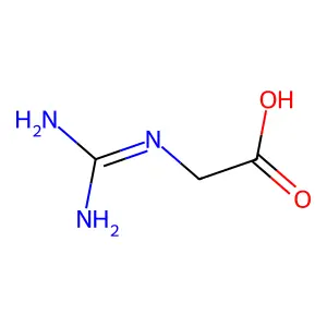 胍基乙酸 structure