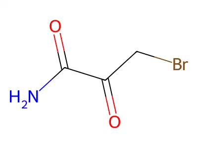 3-Bromopyruvamide structure