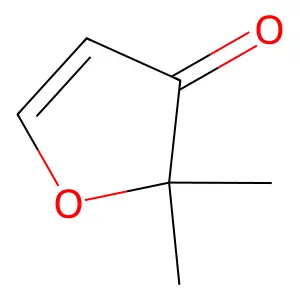3(2H)-Furanone, 2,2-dimethyl- structure