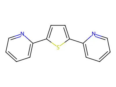 2-[5-(2-Pyridyl)-2-thienyl]pyridine structure