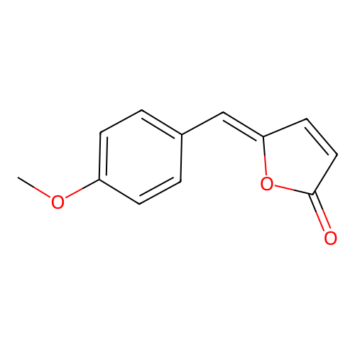 5-[(4-Methoxyphenyl)methylidene]furan-2-one structure