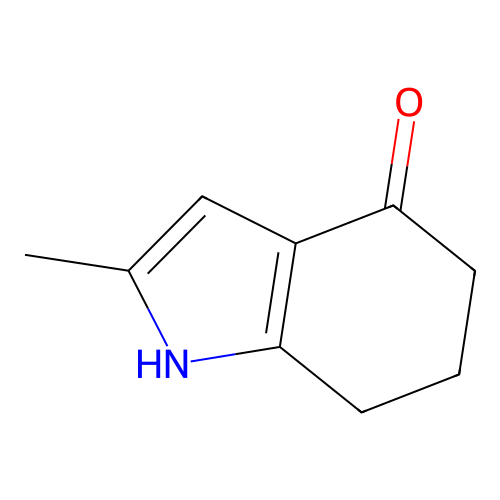 2-methyl-4,5,6,7-tetrahydro-1H-indol-4-one structure
