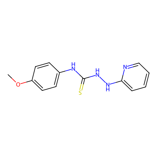 1-(4-Methoxyphenyl)-3-(pyridin-2-ylamino)thiourea structure