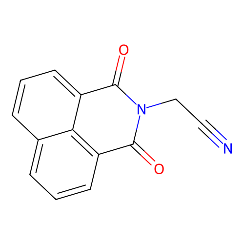 2-(1,3-Dioxobenzo[de]isoquinolin-2-yl)acetonitrile structure