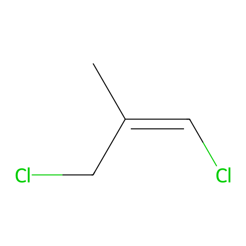 Z-1,3-Dichloro-2-methyl-propene structure