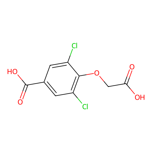 4-(Carboxymethoxy)-3,5-dichlorobenzoic acid structure