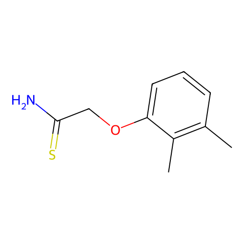 2-(2,3-Dimethylphenoxy)ethanethioamide structure