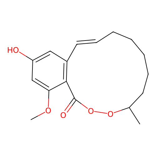 Rhaphidecurperoxin structure